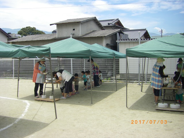 流しそうめん