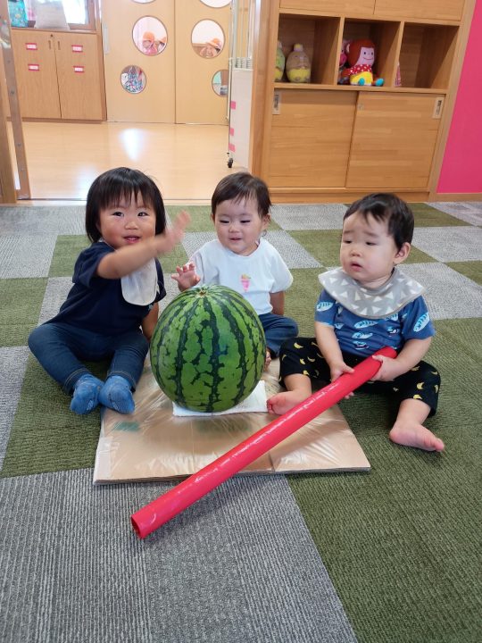 すいか割り