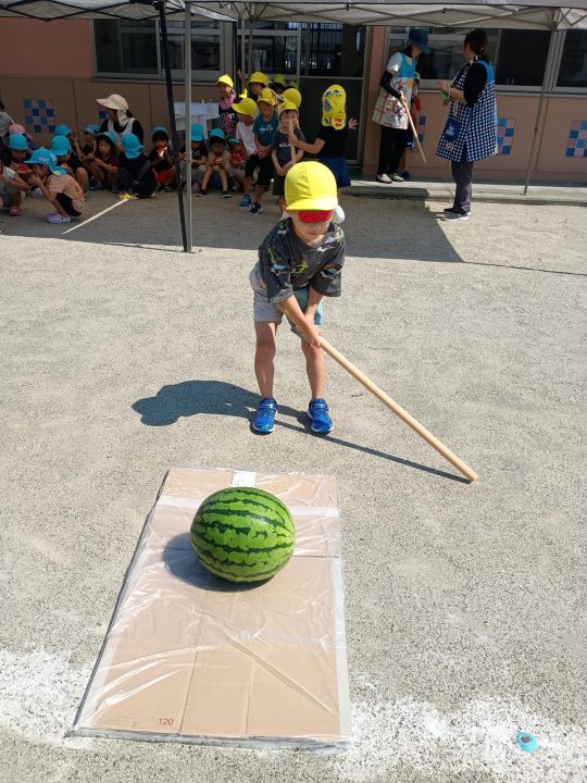 すいか割り
